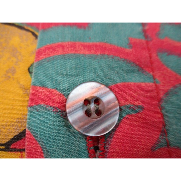 Territory Ahead Shirt Men Large L All Over Graphic Print Cotton Button Up 90s - Picture 5 of 11